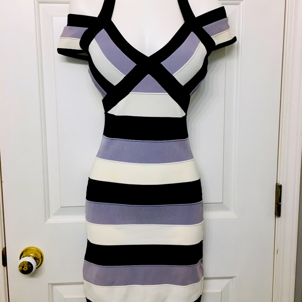 SOLD - LE CHATEAU - Fitted Stretch Dress